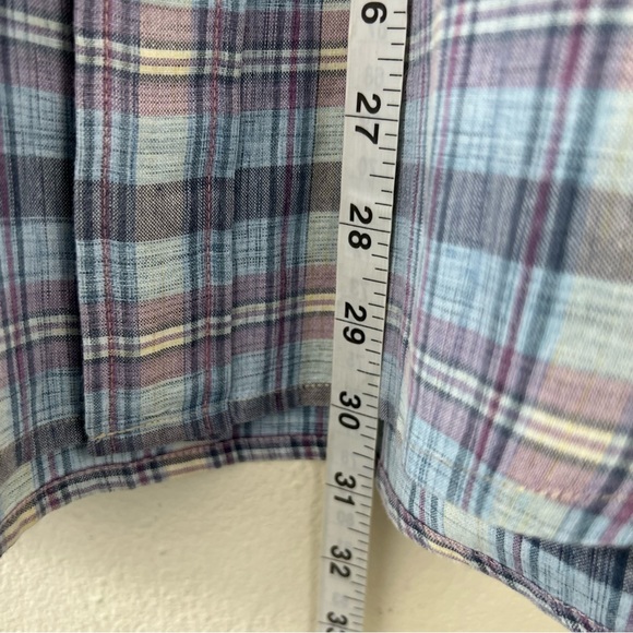 Pendleton Oceanside Plaid Short Sleeve Buttoned Down Collared Shirt - Picture 9 of 9